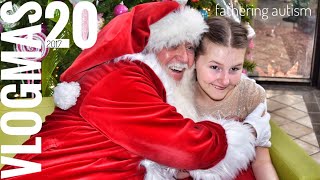 Autistic Kids Meet Santa  Christmas Crack  Vlogmas 20 [upl. by Gambell]