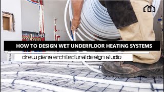 Installing your own radiant heat tubing in a concrete slab DIY METHOD [upl. by Guod]