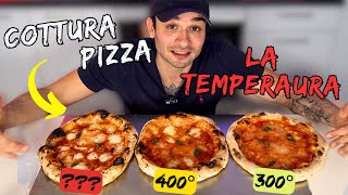 Pizza e Cottura Quanto incide la temperatura del forno  Test cottura a differenti temperature [upl. by Droffig]