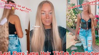 Lexi Floro Long Hair TikTok Compilation 1 2024 lexifloro4986 [upl. by Nayrb531]