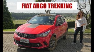 Fiat Argo Trekking 2020  Primeiras Impressões da Camila Camanzi [upl. by Niattirb]