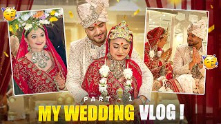 Big day😍My wedding vlog  Part 1  Paras thakral [upl. by Attalie]