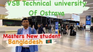 🇨🇿 VSB Technical University of Ostrava  Bangladeshi student in Czech  Czech student visa [upl. by Lolanthe]