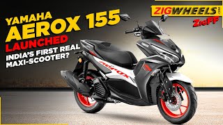 Yamaha Aerox 155 amp RayZR 125 Hybrid Launched in India  Price Specifications amp Features  ZigFF [upl. by See]