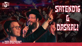 SHTENDIG amp DASKAL A JEWISH WEDDING 🔥 [upl. by Gerc]