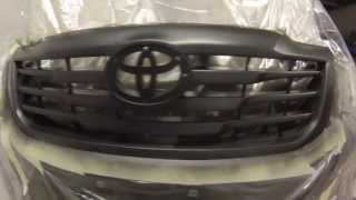 Plasti dip front grille  Toyota Hilux [upl. by Widera]