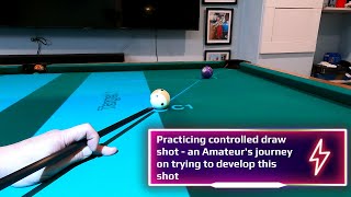 Amateurs Journey on a controlled Draw Shot [upl. by Anala]