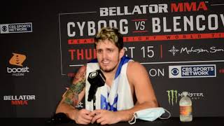 Bellator 249 PostFight Scrum Aviv Gozali Wants a Shot at Dillon Danis [upl. by Adnama]