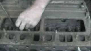 Flathead Ford Six Engine assembly Part 1 [upl. by Araet]