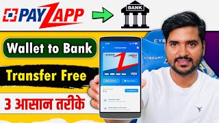 Payzapp Wallet To Bank Transfer Without Charges  PayZapp Wallet Se Paise Kaise Transfer Kare 2024 [upl. by Gagliano]