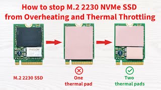 How to Stop Overheating and Thermal Throttling in Your M2 2230 NVMe SSD [upl. by Anilrac]