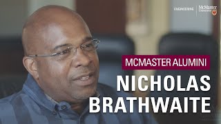 McMaster Alumni Nicholas Brathwaite on entrepreneurship [upl. by Sibyls]