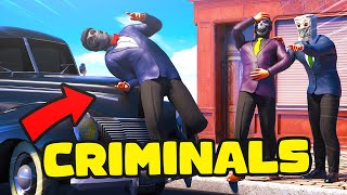 Me Opie And French Are TERRIBLE Criminals In GTA5 Roleplay [upl. by Annawat]