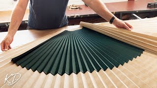 This is How Pleated Fabrics are made [upl. by Einnaffit824]