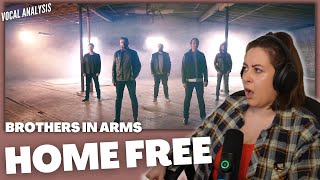 HOME FREE Brothers In Arms  Vocal Coach Reaction amp Analysis  Jennifer Glatzhofer [upl. by Silliw469]