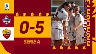 PomiglianoRoma 05  HIGHLIGHTS SERIE A FEMMINILE [upl. by Thissa]