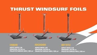 2019 Naish Thrust Windsurf  Allaround Freeride Foil [upl. by Lobell]