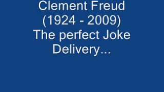 Clement Freud delivers a joke perfectly [upl. by Woodward]