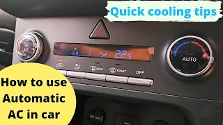 HOW TO USE AUTOMATIC AC CONTROLS  TIPS TO SAVE FROM SUMMERS  ft Hyundai Creta ac carac creta [upl. by Soirtimid11]