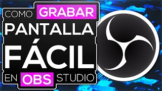 Como usar OBS STUDIO para GRABAR PANTALLA ✅ Sin LAG WINDOWSMAC 🎬 [upl. by Hibbs935]