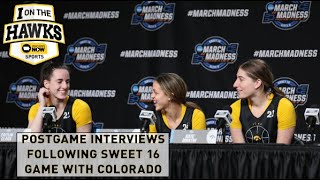 Iowa Hawkeye postgame interviews following LSU game [upl. by Stubbs]