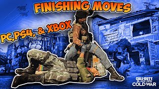 How To Do Finishing Moves in Cold War amp Warzone PC PS4 and Xbox [upl. by Akenat]