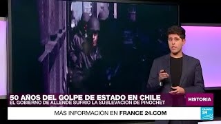 50 años del golpe de Estado en Chile así tomó el poder Augusto Pinochet [upl. by Eux]