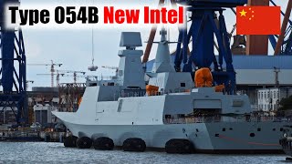 China Launches 2nd Type 054B Advanced Frigate  New Intel on the Ship [upl. by Arobed]