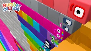 New Meta Numberblocks Cube Standing Tall Full Episodes 1  100 BIGGEST  Learn to Count Big Numbers [upl. by Eniar]