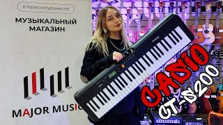 Синтезатор Casio CTS200BK  обзор от MAJOR MUSIC [upl. by Yl670]