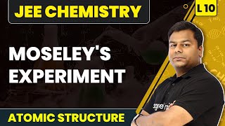 Moseleys Experiment  Atomic Structure  L 10  JEE Chemistry [upl. by Alrad]