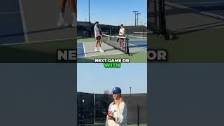 Correct paddle position pickleball pickleballtips [upl. by Annehs]