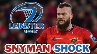 SNYMAN SHOCK  MUNSTER to LEINSTER [upl. by Levison476]