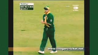 1999 AUS Vs RSA SEMI FINAL CATCH MISS amp THEN MATCH MISS [upl. by Sucramd]