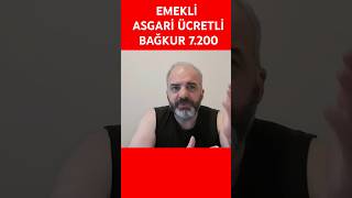 EMEKLİ  ASGARİ ÜCRET VE BAĞKUR 7200 BEKLEYENLER bağkur gündem avrupa sondakika karadeniz [upl. by Roswell940]