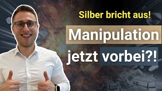 Silber über 34 USD Short Squeeze steht bevor [upl. by Kellene]