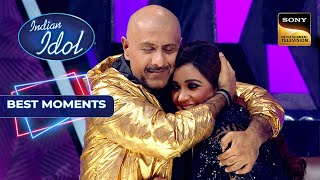 Indian Idol S14  Shreya Ghoshal की मीठी आवाज़ सुनकर Vishal Dadlani ने किया उन्हें Hug  Best Moment [upl. by Ahsimot]