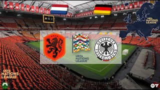 PAÍSES BAJOS vs ALEMANIA  LIGA DE LAS NACIONES DE LA UEFA  EA FC24  PSD1EZ [upl. by Gui103]