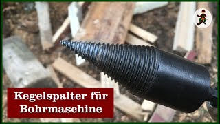 Kegelspalter für die Bohrmaschine [upl. by Neelon]