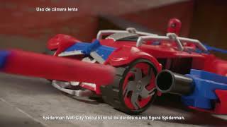 Hasbro Spiderman Web City [upl. by Aihsenak]