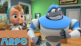 Moving House  ARPO The Robot  Funny Kids Cartoons  Kids TV Full Episodes [upl. by Akalam]