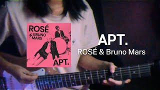 ROSÉ amp Bruno Mars  APT Guitar Cover [upl. by Ecnerewal]