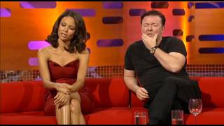 Graham Norton has Ricky Gervais and Thandie Newton read the script from Nalin Palin [upl. by Nilekcaj]