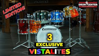 3 DCP EXCLUSIVE Ludwig Vistalite Kits  quotPlasticquot Drums That Sound Great [upl. by Booker]