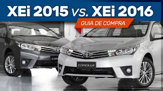 Diferenças IMPORTANTES entre o Corolla XEi 2015 e o XEi 2016 [upl. by Badr494]