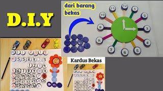 DIY CARA MEMBUAT KALENDER MENARIK DARI TUTUP BOTOL BEKAS [upl. by Algy958]