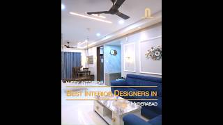 Nifty Interio Transform Your Space with Hyderabads Best Interior Designers interiorspaces [upl. by Irianat]