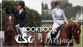 LOOKBOOK  SAUT VS DRESSAGE [upl. by Naerad291]