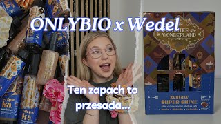 WIELKI UNBOXING ONLYBIO X WEDEL  kolekcja świąteczna idealna na prezent 🎁 [upl. by Agathy]