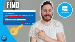 How To Find Windows 10 Product Key [upl. by Sal558]